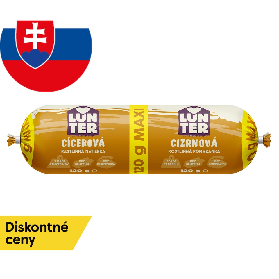 LUNTER Cícerová nátierka MAXI 120 g