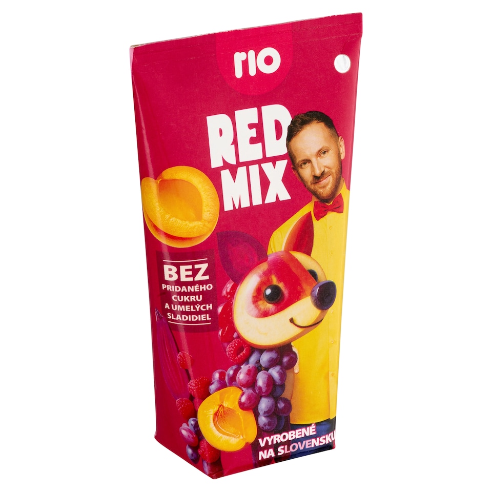 Obrázek 1 pro produkt Rio Red Mix vícedruhový ovocno-zeleninový nápoj 200ml