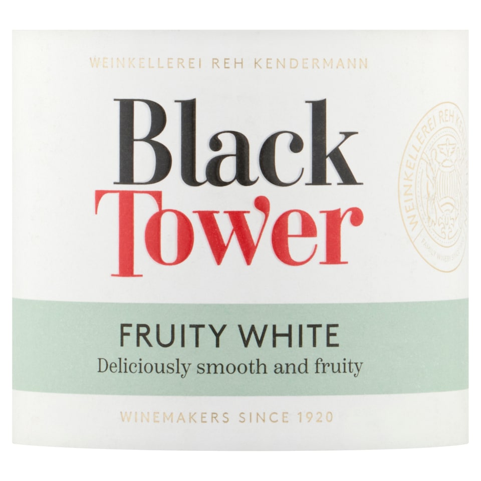 image 1 of Black Tower Fruity White 75Cl