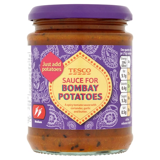 Tesco Sauce For Bombay Potatoes 300G Tesco Groceries