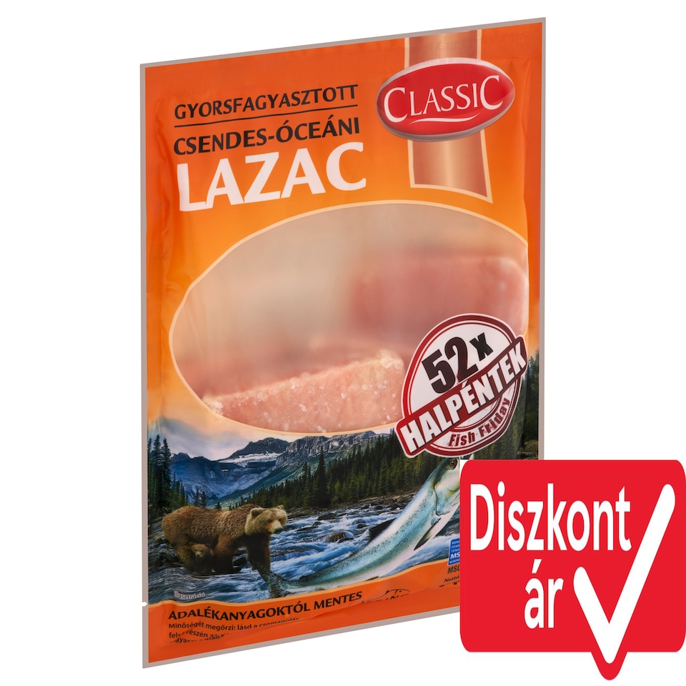 Classic Quick-Frozen Pacific Salmon 540 g