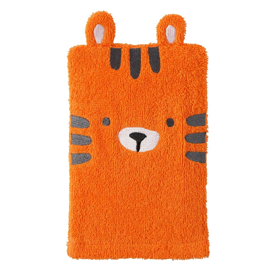 image 1 of  Fred & Flo Safari Character Wash Mitts 3 Pack
