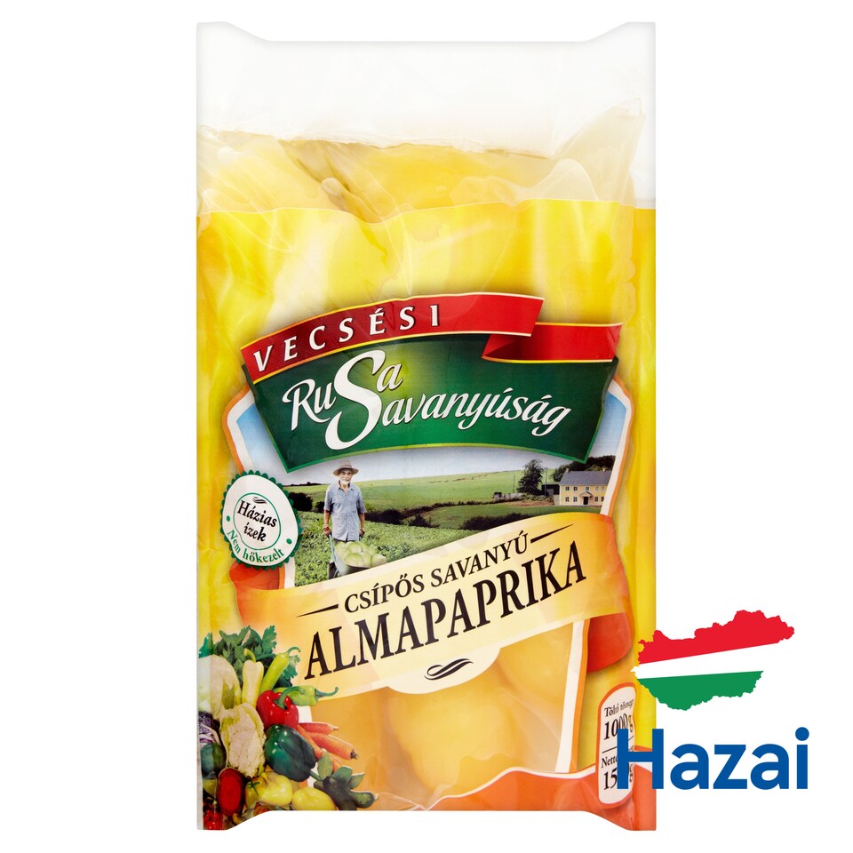 Rusa Savanyúság csípős savanyú almapaprika 1500 g