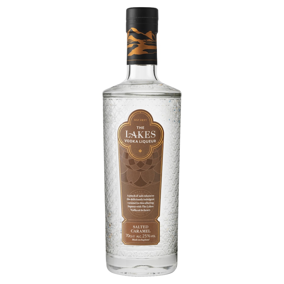 The Lakes Salted Caramel Vodka Liqueur 70Cl