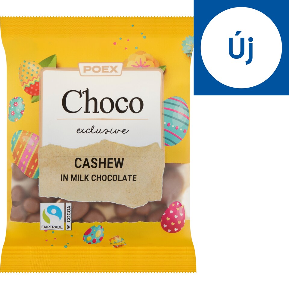 Poex Choco Exclusive kesudió tejcsokoládéban 80 g