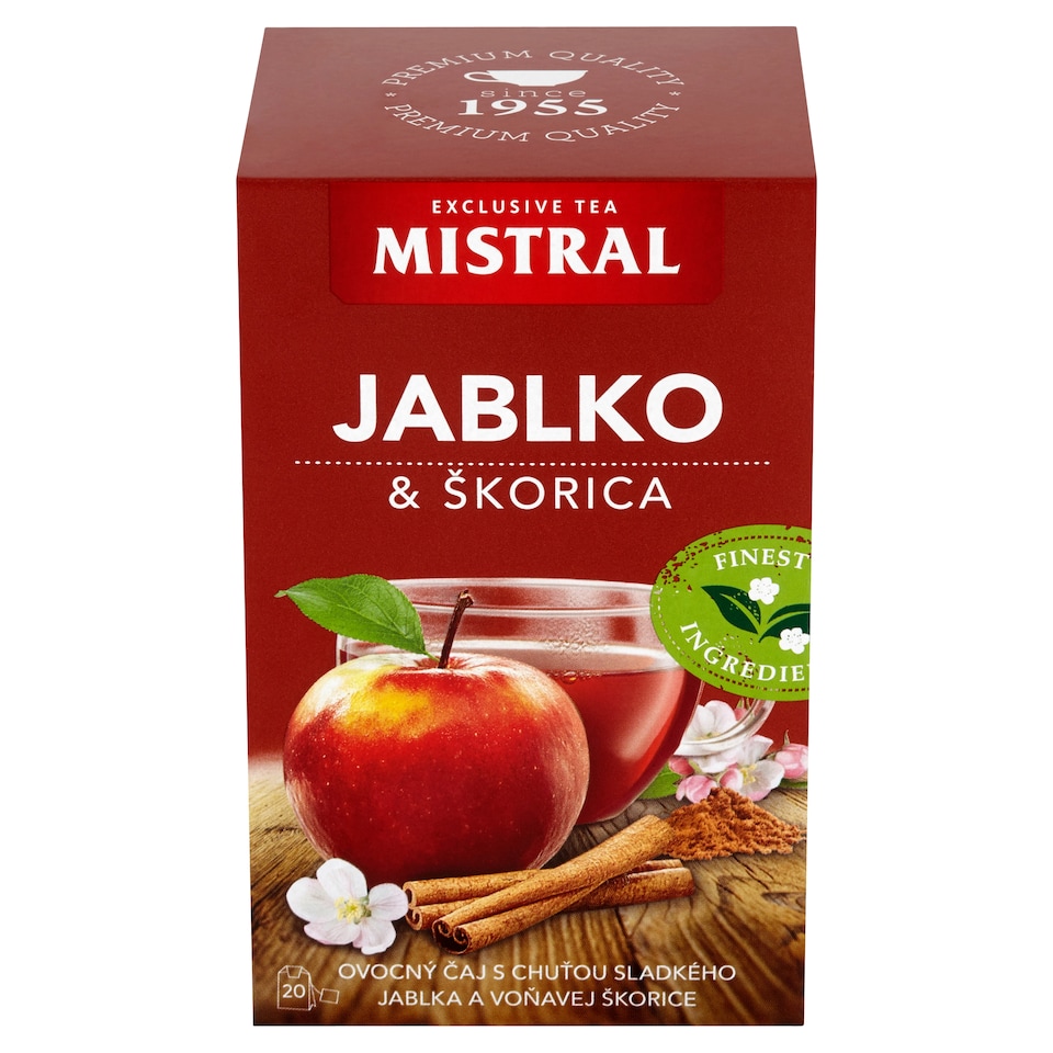 image 1 of Mistral Apple & Cinnamon Fruit Tea 40 g