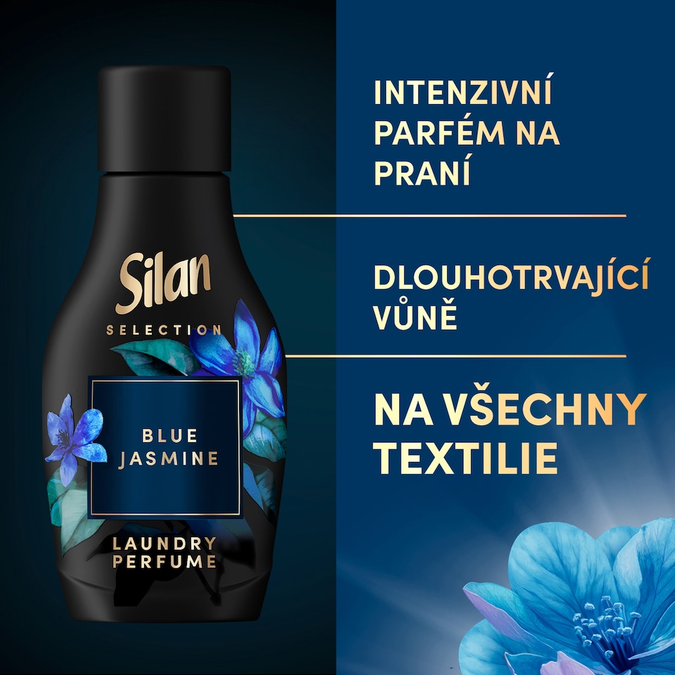 image 1 of Silan Blue Jasmine Laundry Perfume 30 Washes 540ml