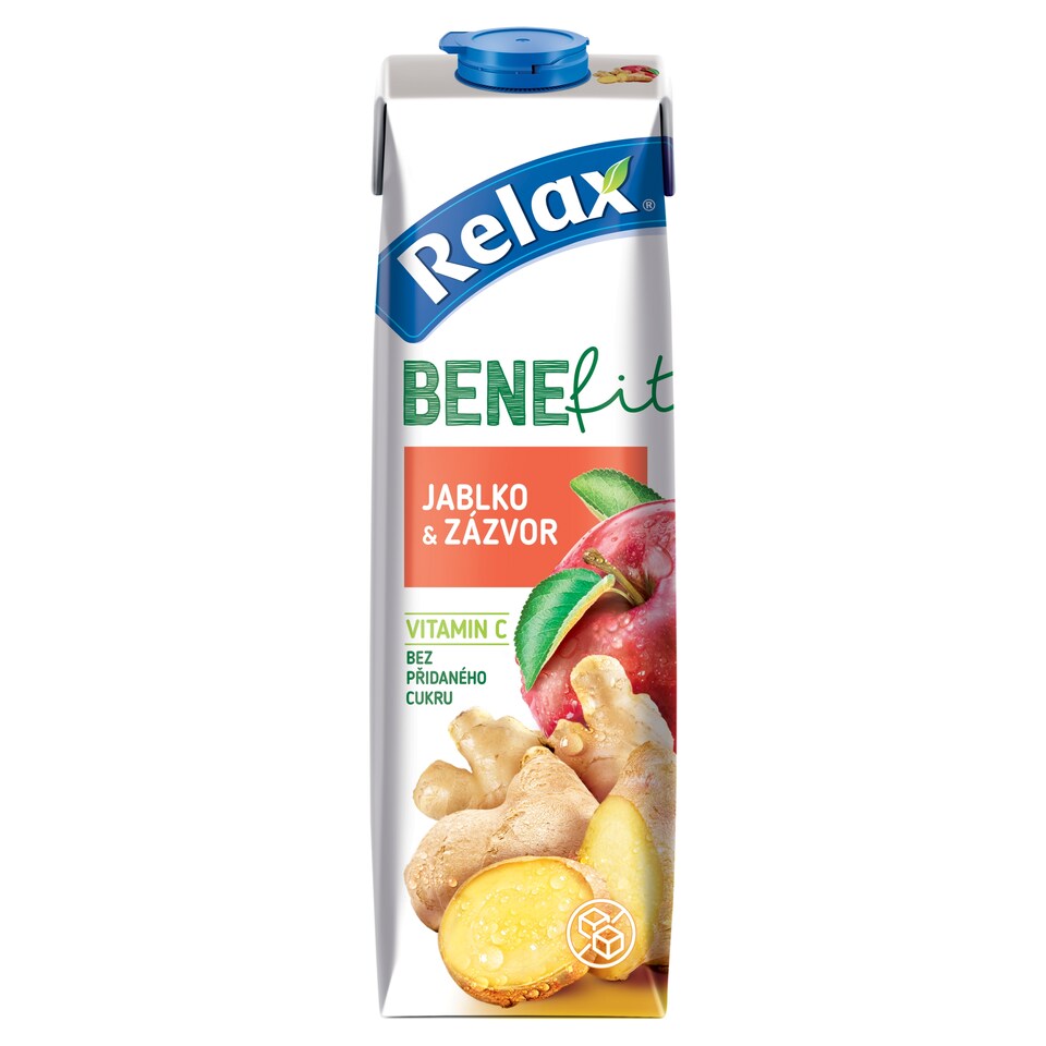 Relax Benefit jablko & zázvor 1l