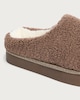 image 3 of F&F Textured Slip On Slippers in Brown