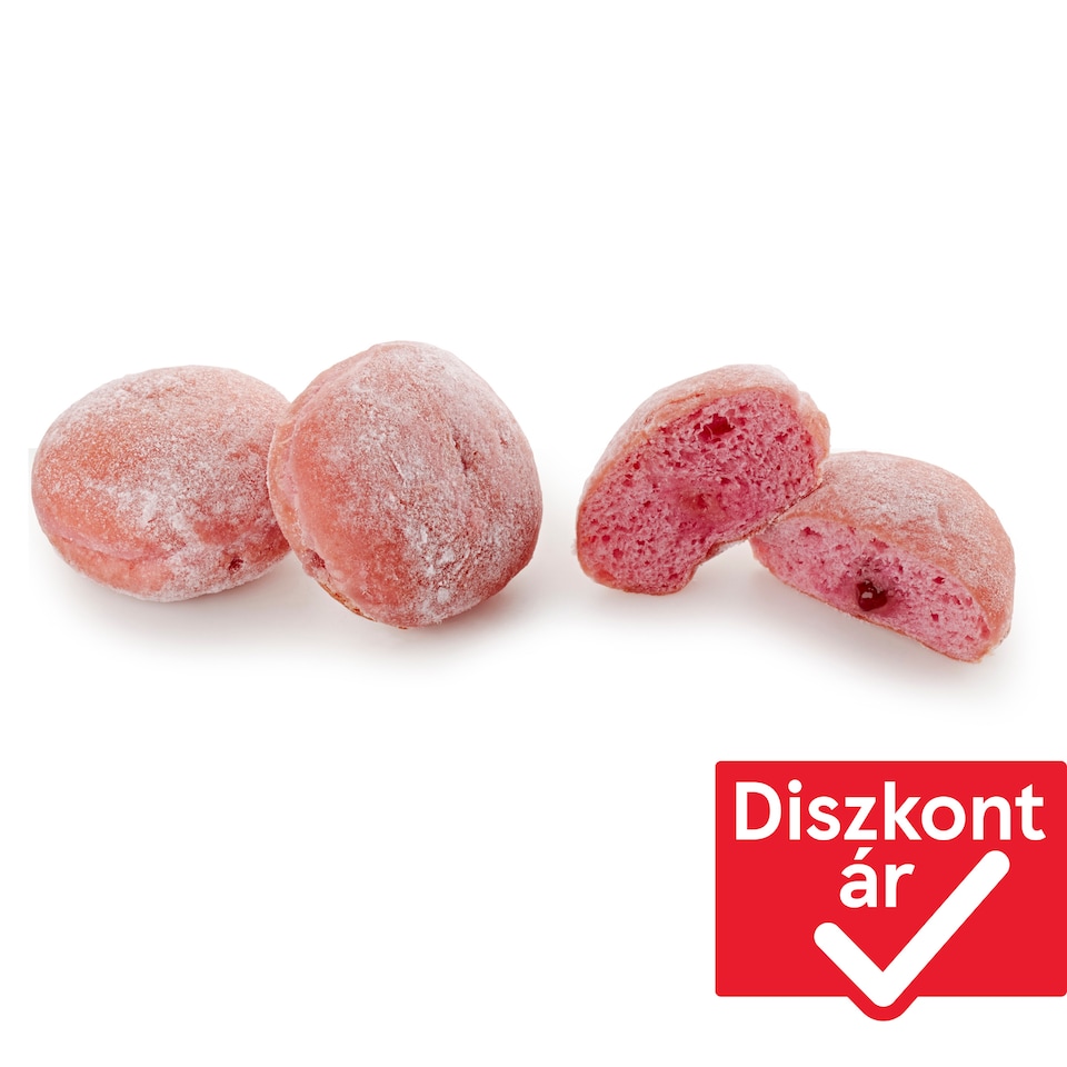 image 1 of Mini Raspberry Pink Donut Defrosted 25 g
