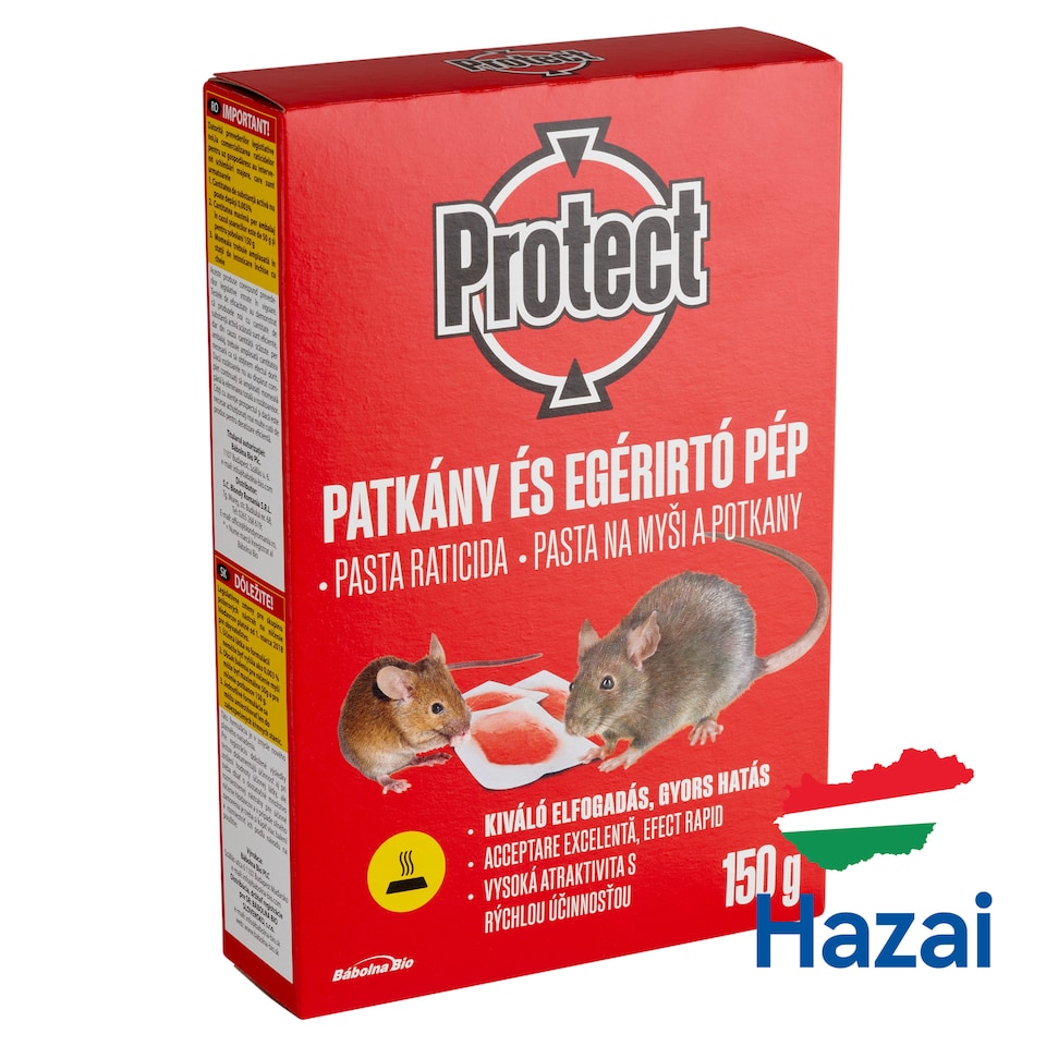 Protect patkány és egérirtó pép 150 g
