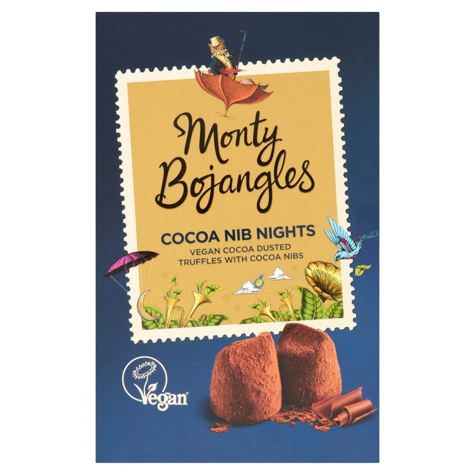 Monty Bojangles Cocoa Nib Nights Truffles 180G
