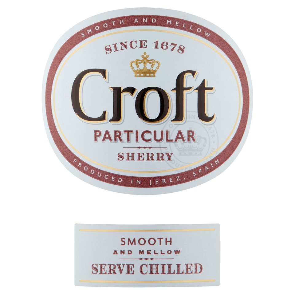 image 1 of Croft Particular Pale Amontillado Sherry 1L