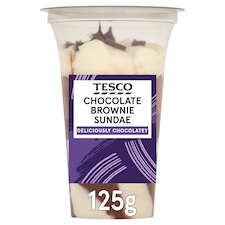 Tesco Chocolate Sundae 125g