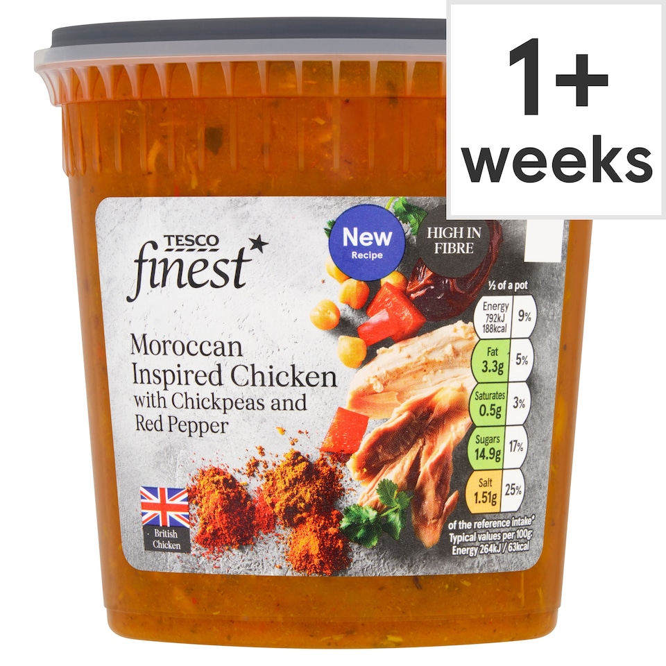 Tesco Finest Moroccan Inspired Chicken Soup 600g
