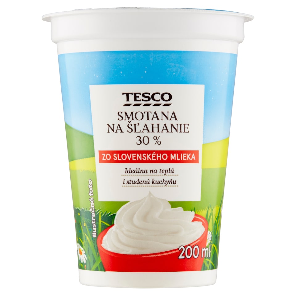 Tesco Whipping Cream 30% 200 ml