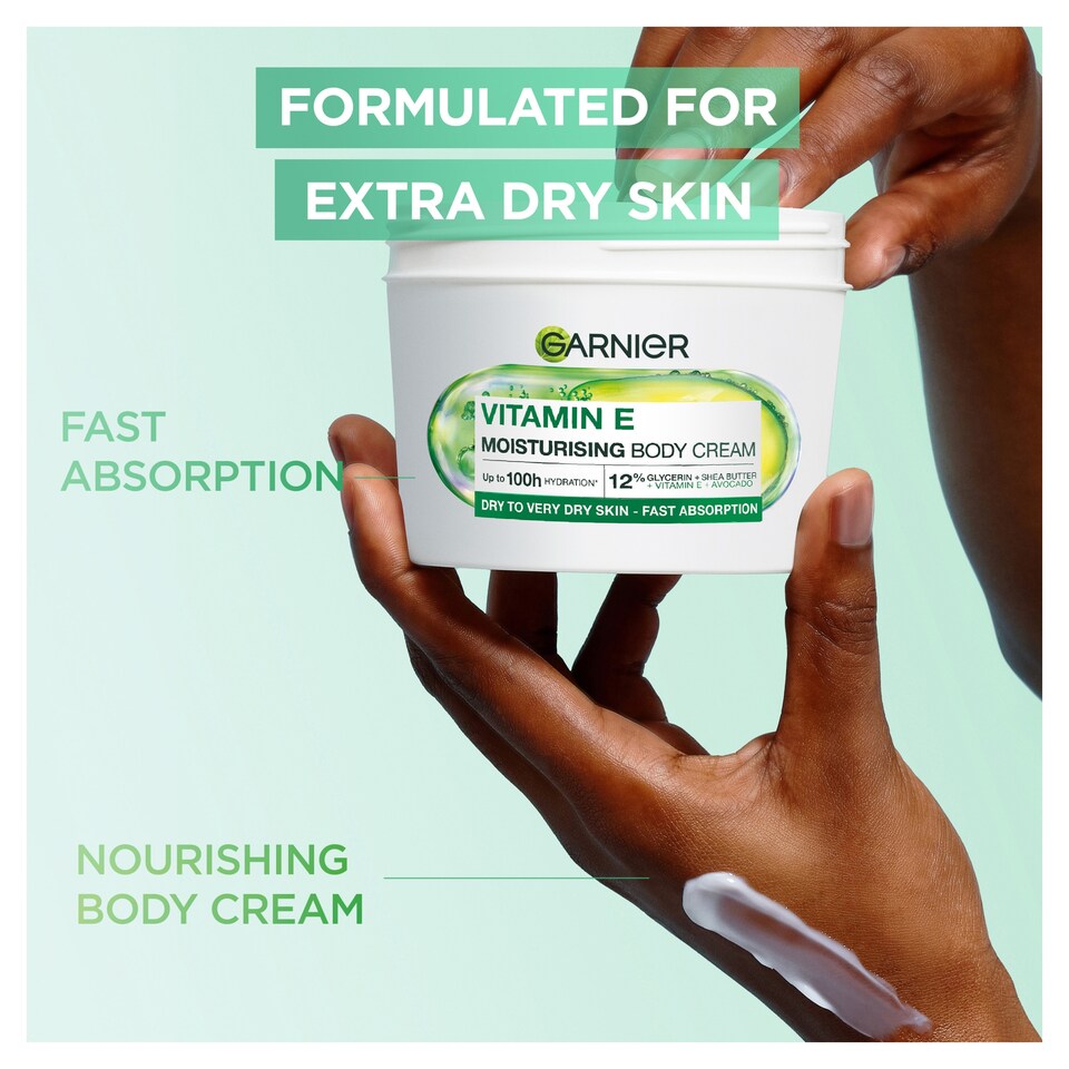 image 1 of Garnier Nourishing Body Superfood Avocado Body Cream 380Ml