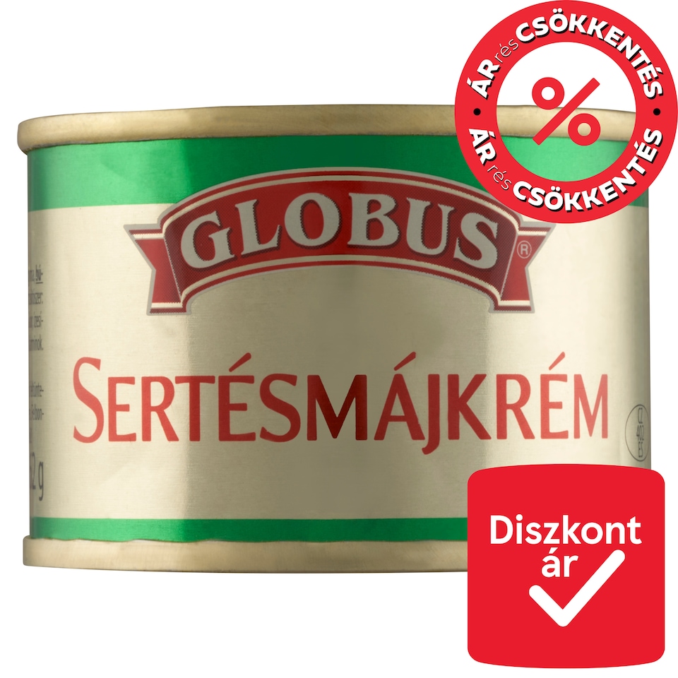 Globus sertésmájkrém 62 g  1. kép