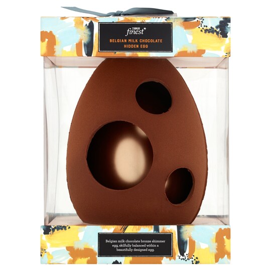 T. FIN* BELGIAN MILK CHOC HIDDEN EASTER EGG 650G