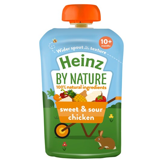 Heinz Sweet & Sour Chicken Pouch 180G Tesco Groceries