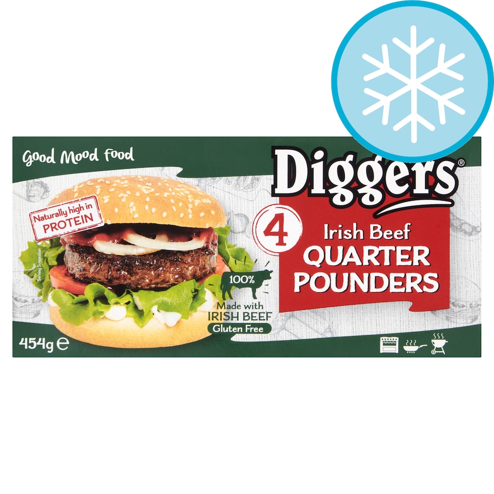 Diggers Quarter Pounders 454G