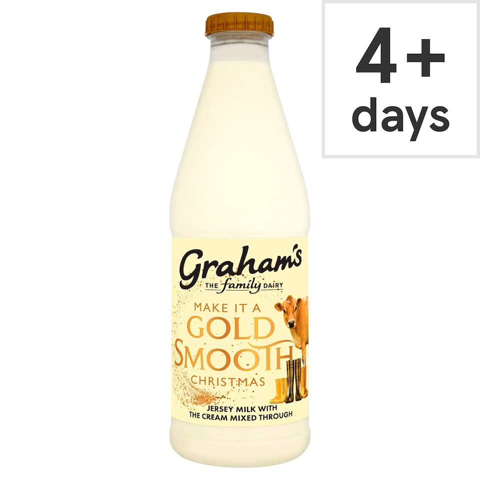 Graham's Gold Jersey Milk 1 Litre