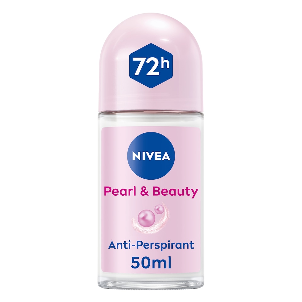 image 1 of NIVEA Pearl & Beauty Anti-Perspirant Deodorant Roll-On 50ml