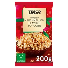 Tesco Toasted Marshmallow Flavour Popcorn 200G
