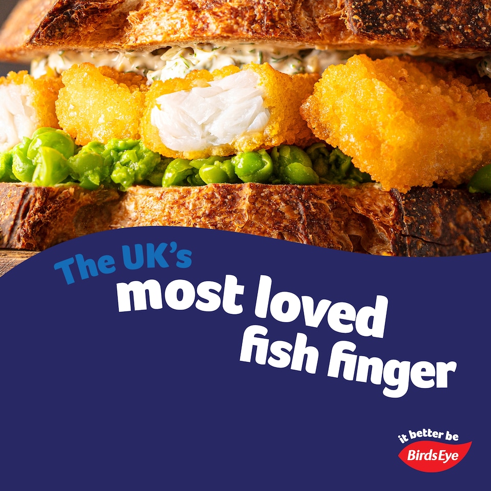 image 1 of Birds Eye Omega 3 Fish Fingers 32 Pack 896g