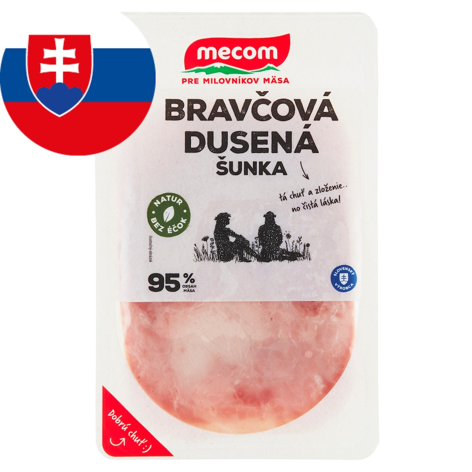 Mecom Bravčová dusená šunka 100 g