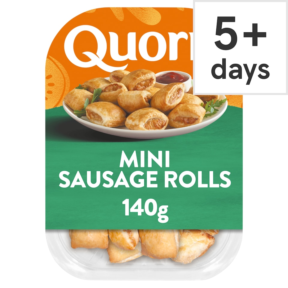 Quorn Vegetarian Mini Sausage Rolls 140G