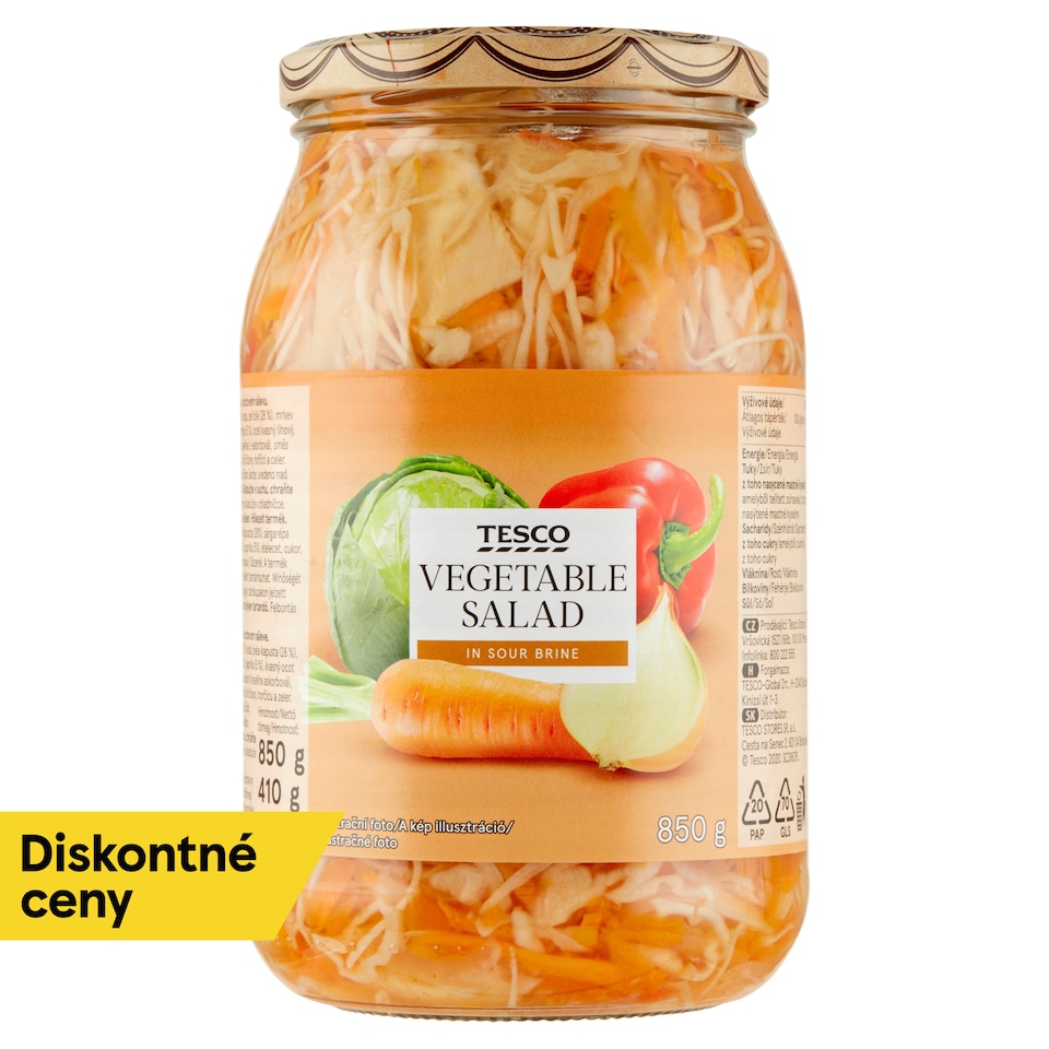 Tesco Vegetable Salad 850 g