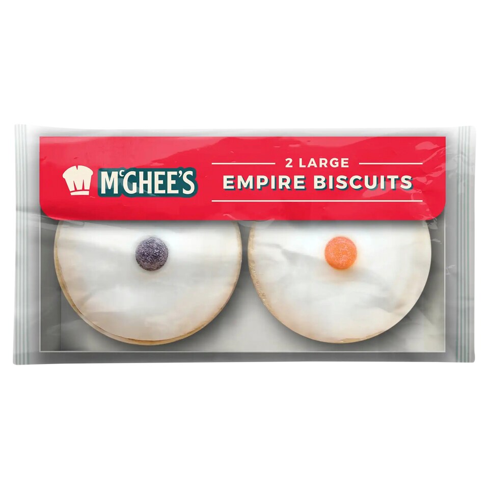 McGhee's Large Empire Biscuits 2 Pack