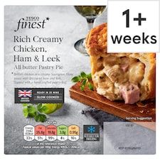 Tesco Finest Chicken, Ham Hock And Leek Pie 250g