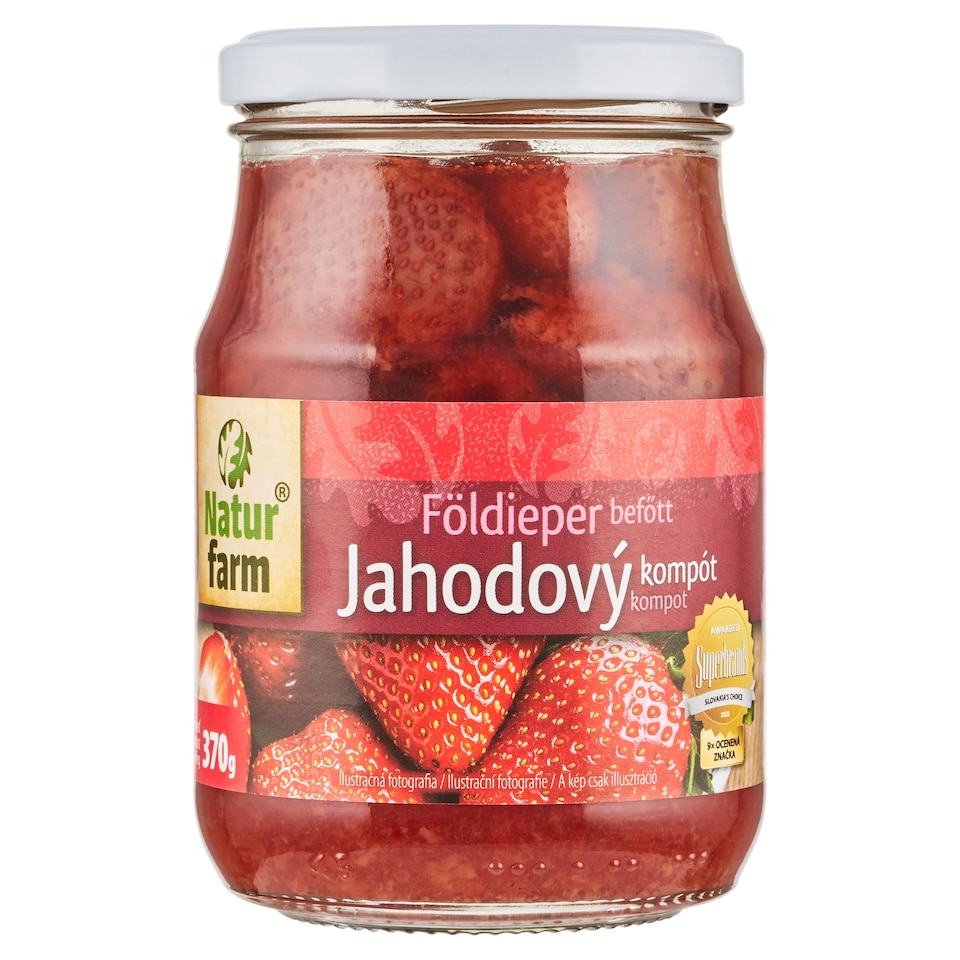 image 1 of Natur Farm Strawberry Compote 370 g