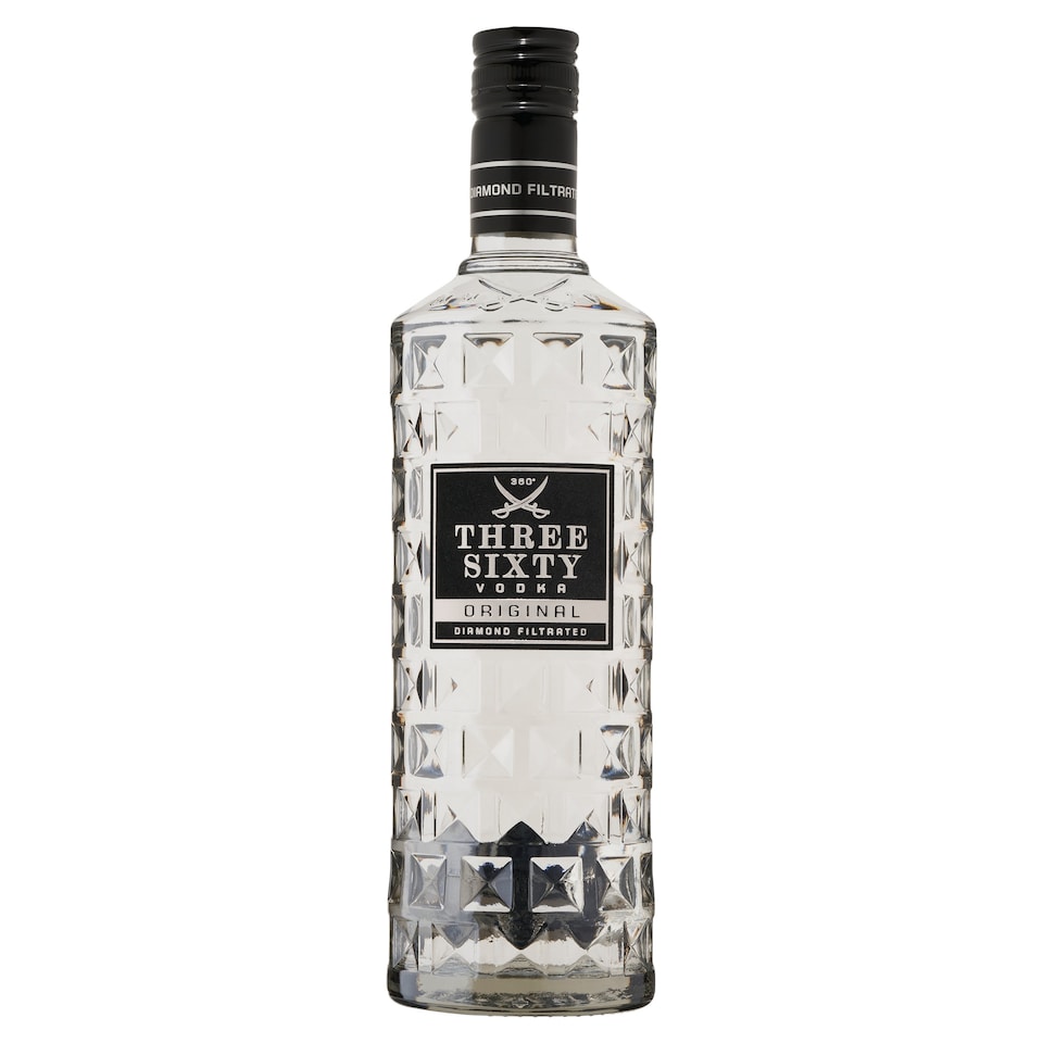 Three Sixty német vodka 37,5% 0,7 l