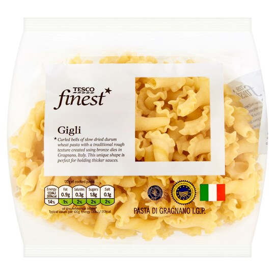 Tesco Finest Gigli Pasta 250G Tesco Groceries