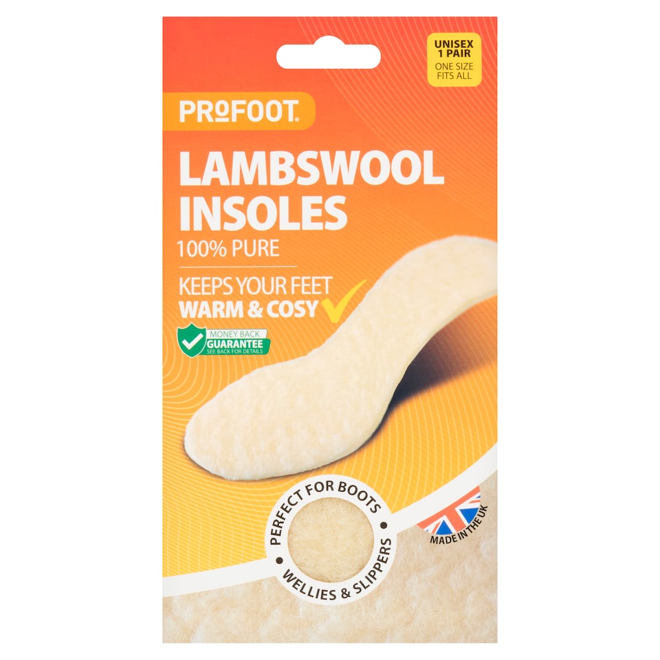 Profoot Lambswool Insole 1 Pair