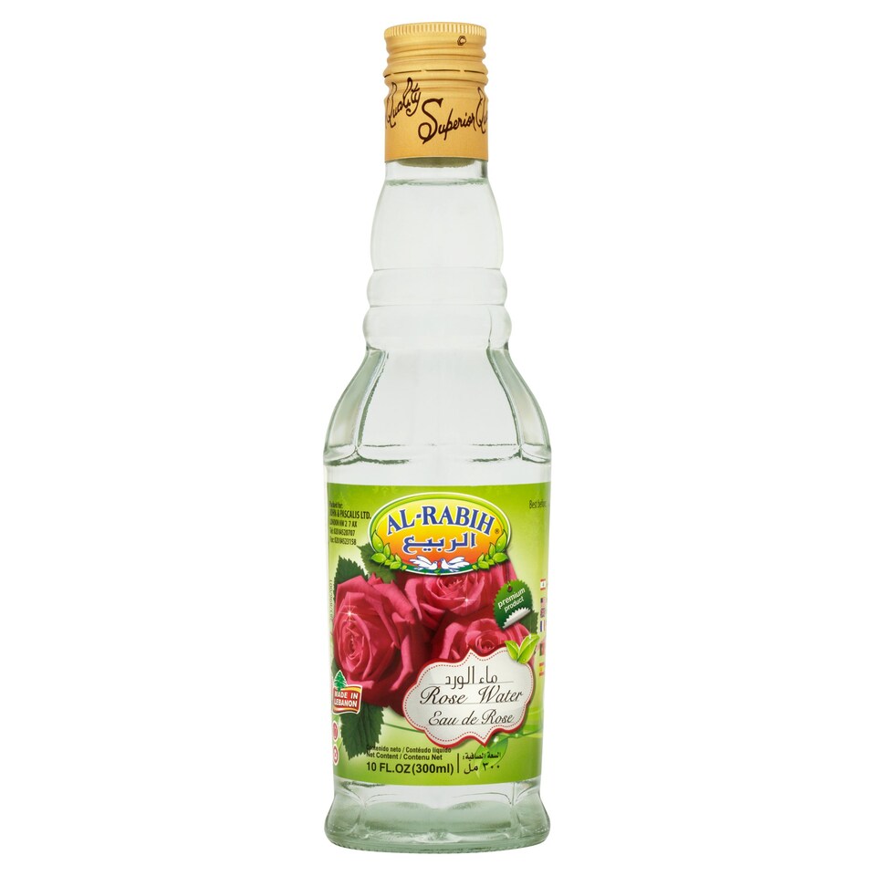 AL RABIH ROSE WATER 300ML - Tesco Groceries