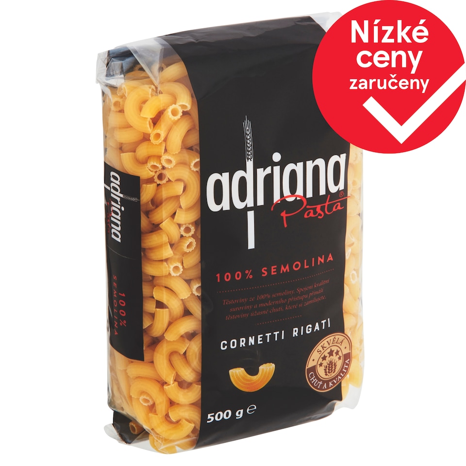 Adriana Cornetti Rigati těstoviny semolinové sušené 500g