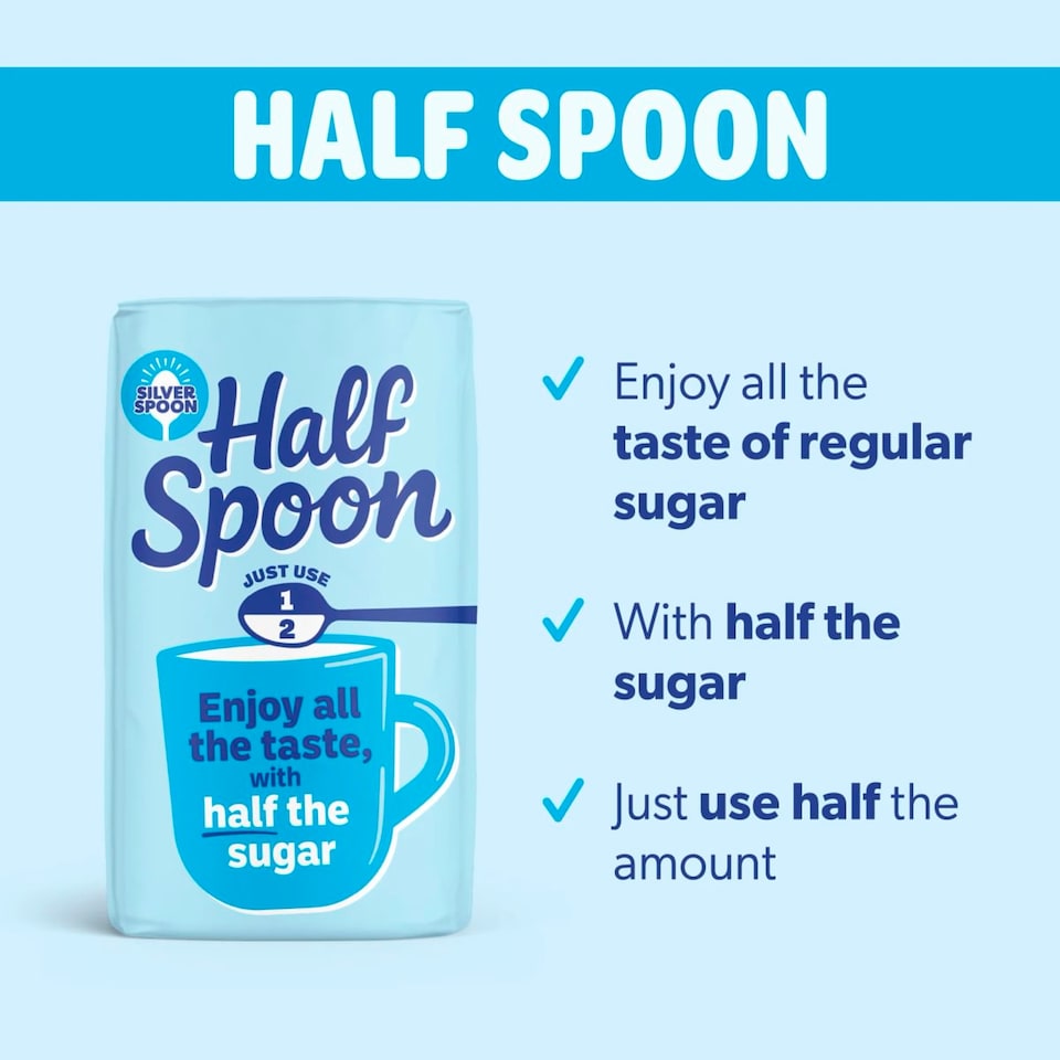 image 1 of Silver Spoon Half Spoon Sugar 1Kg