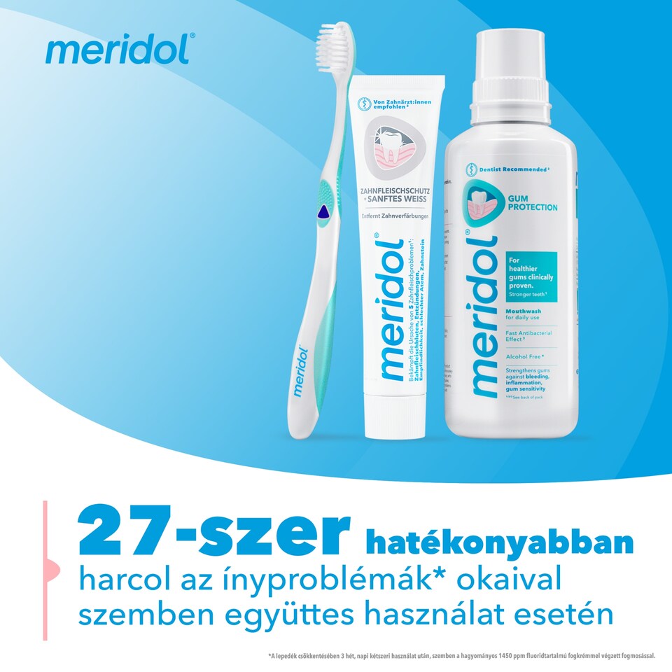 image 1 of meridol Gentle White Toothpaste 75 ml