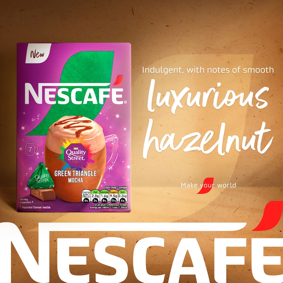 image 1 of Nescafe Quality Street Mocha Sachets 7x19g