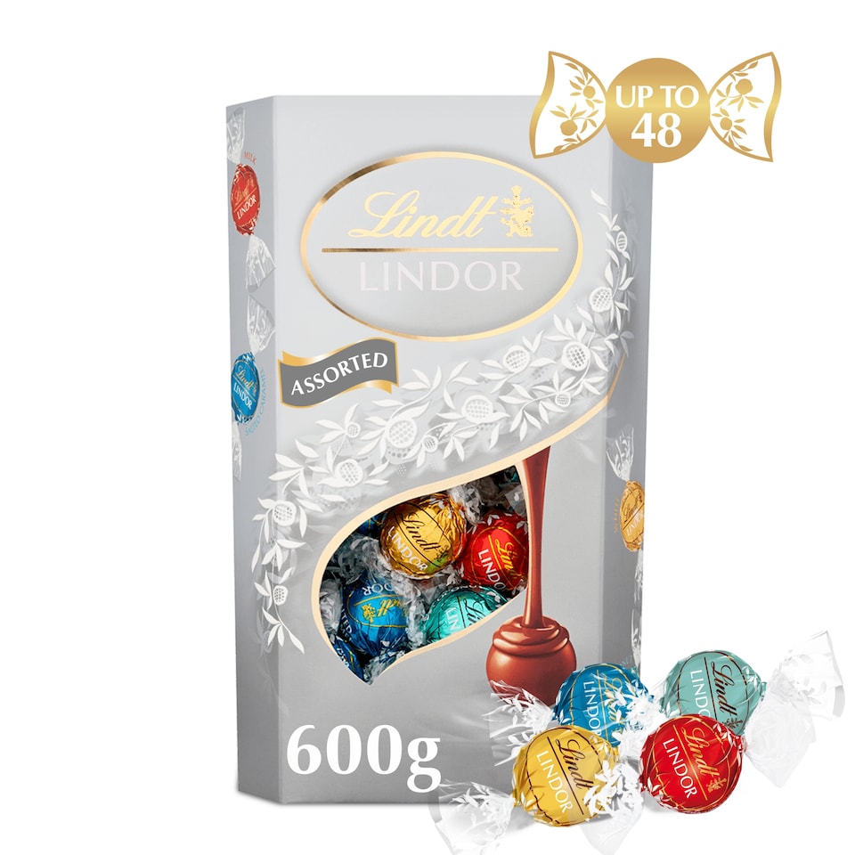 image 1 of Lindt Lindor Silver 600g