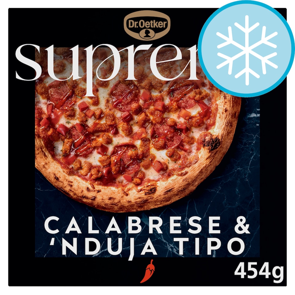 Dr. Oetker Suprema Calabrese & 'Nduja Tipo Pizza 454g