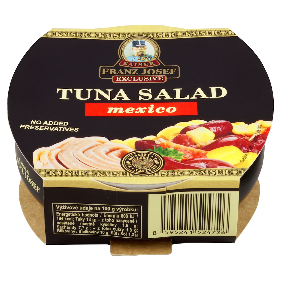 obrázok 1 z Franz Josef Kaiser Exclusive Tuniakový šalát Mexico 160 g