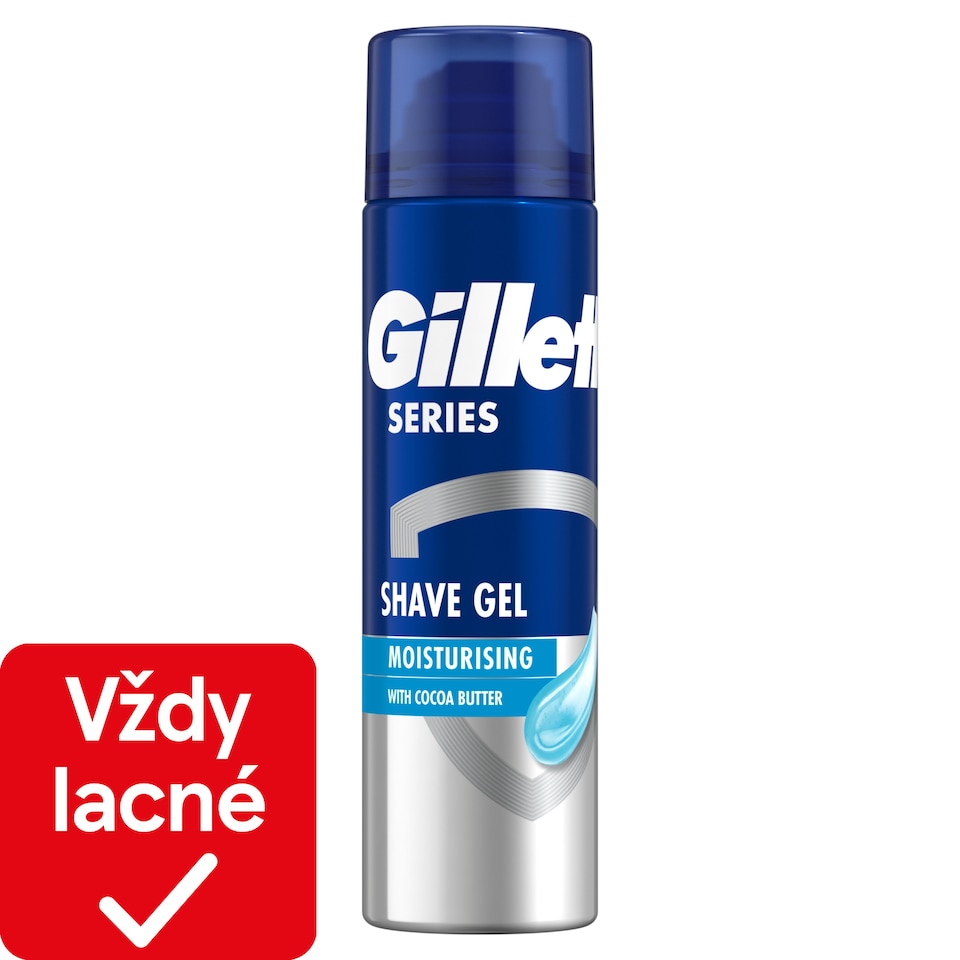 obrázok 1 z Gillette Series Hydratačný Gél Na Holenie S Kakaovým Maslom, 200ml
