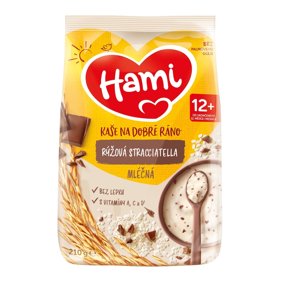 image 1 of Hami Rice Milk Porridge Stracciatella 210g