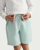 image 4 of F&F Boys 3-Pack Cotton Rich Drawstring Shorts in Blue