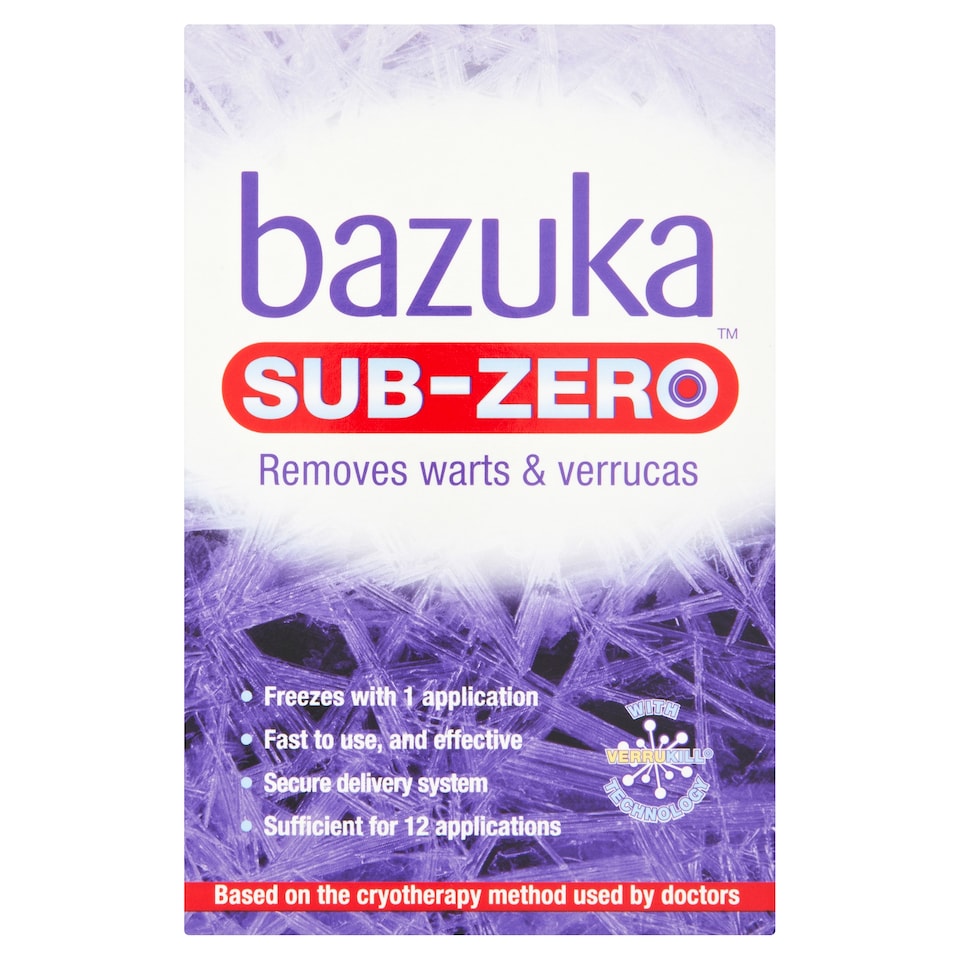 image 1 of Bazuka Sub-Zero Wart and Verruca Removal Gel 50ML